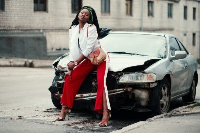 An individual filing an auto insurance claim.