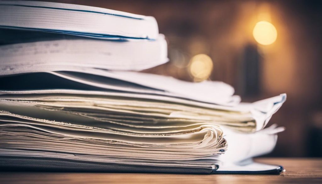 A stack of papers with 'Short-Term Insurance' printed on top.